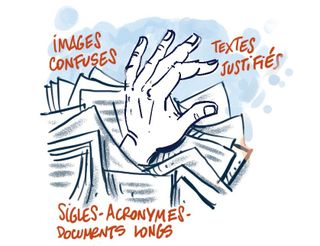 le FALC évite de multiplier les textes illisibles